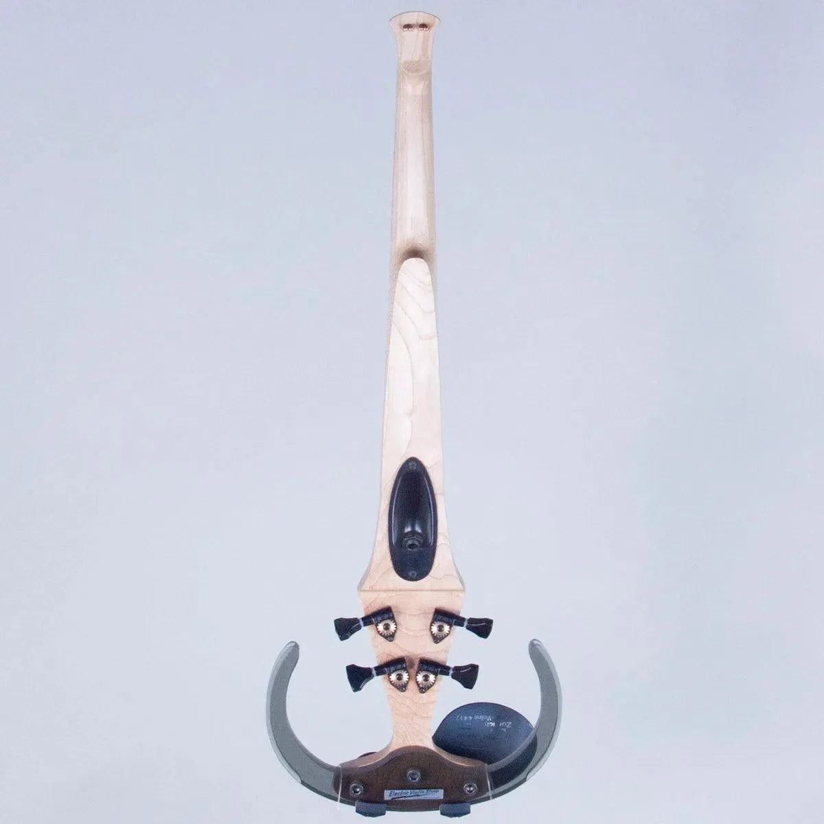 EVL Dragonfly 3/4-sized electric violin, Satin Natural Finish, with Starfish pickup - Image 6