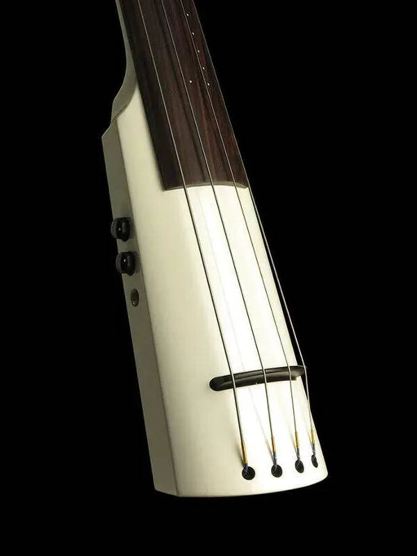 NS Design WAV4 upright bass, Brilliant White