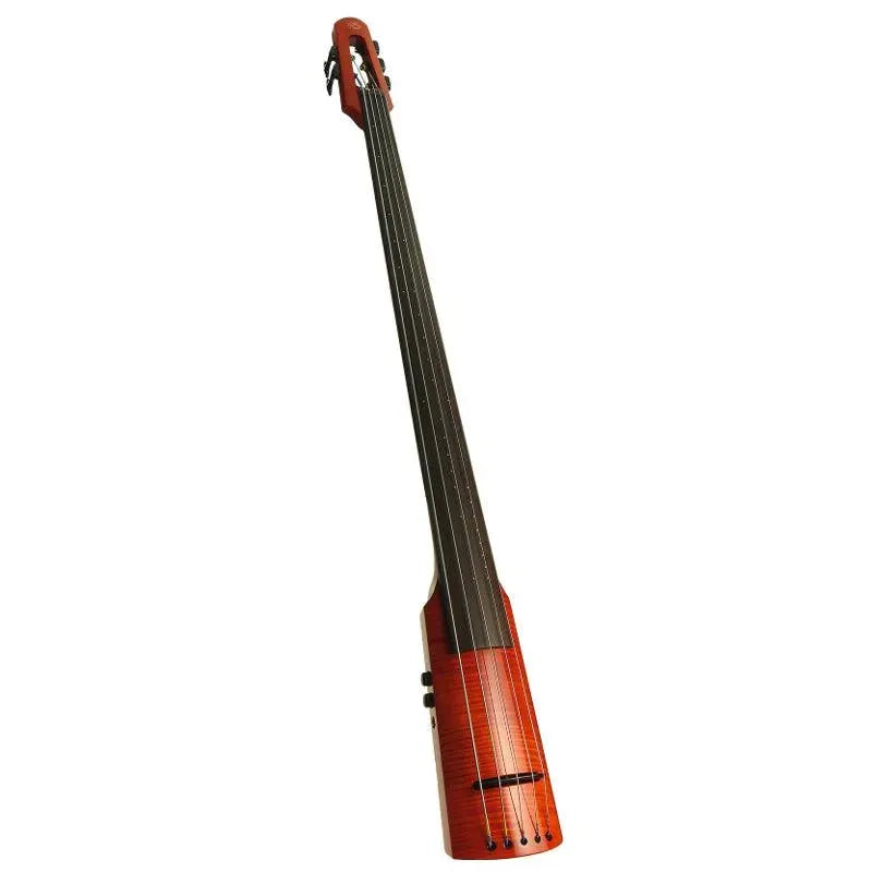 NS Design WAV5 5-string upright bass, Amberburst - Image 3