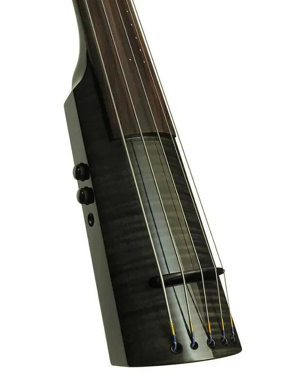 NS Design WAV5 5-string upright bass, Black