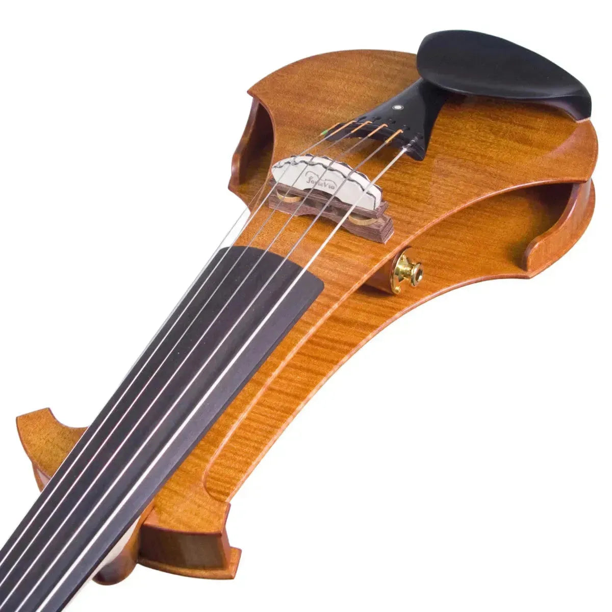 Fortevio Feather 6-string electric violin, Red Mahogany - Image 6