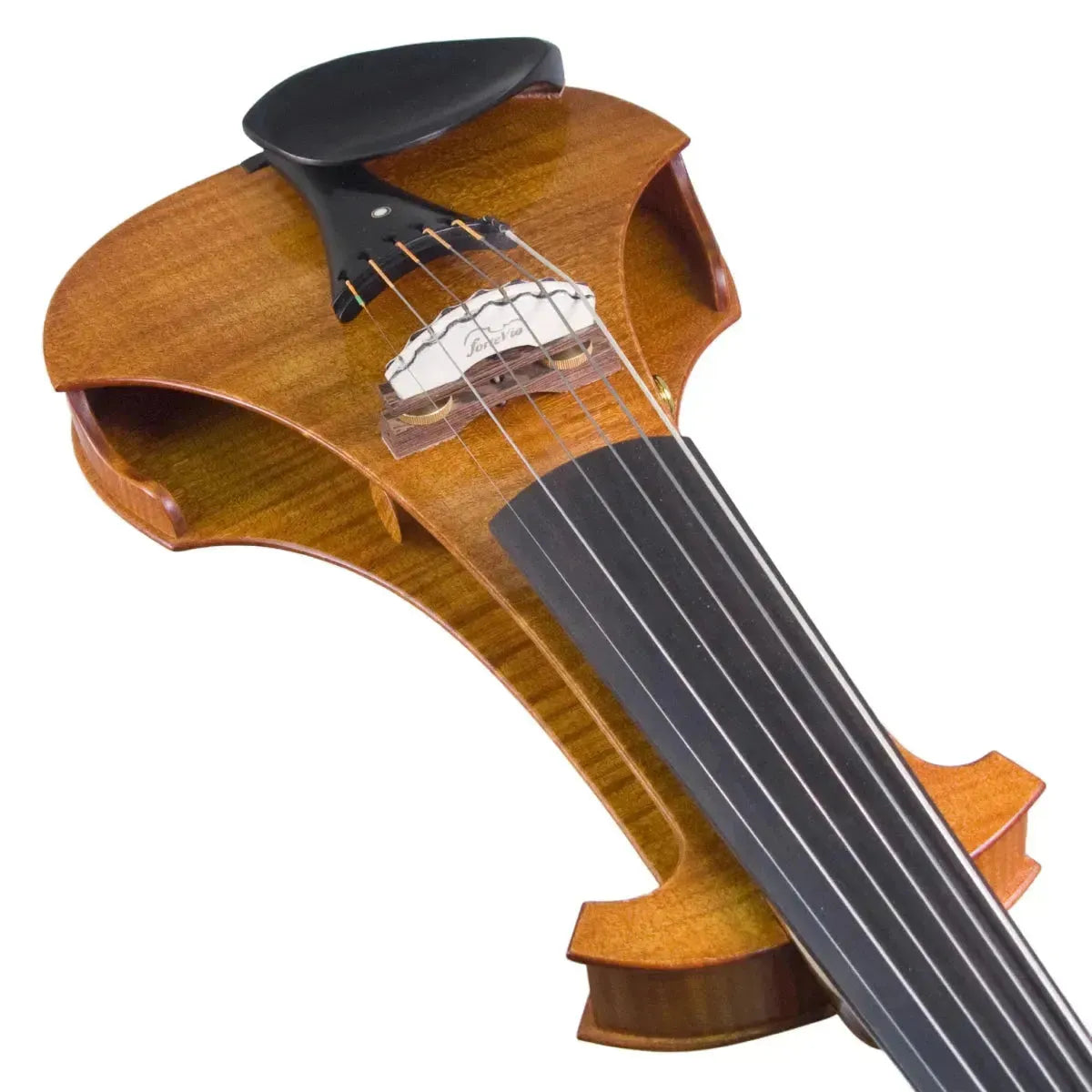 Fortevio Feather 6-string electric violin, Red Mahogany - Image 5