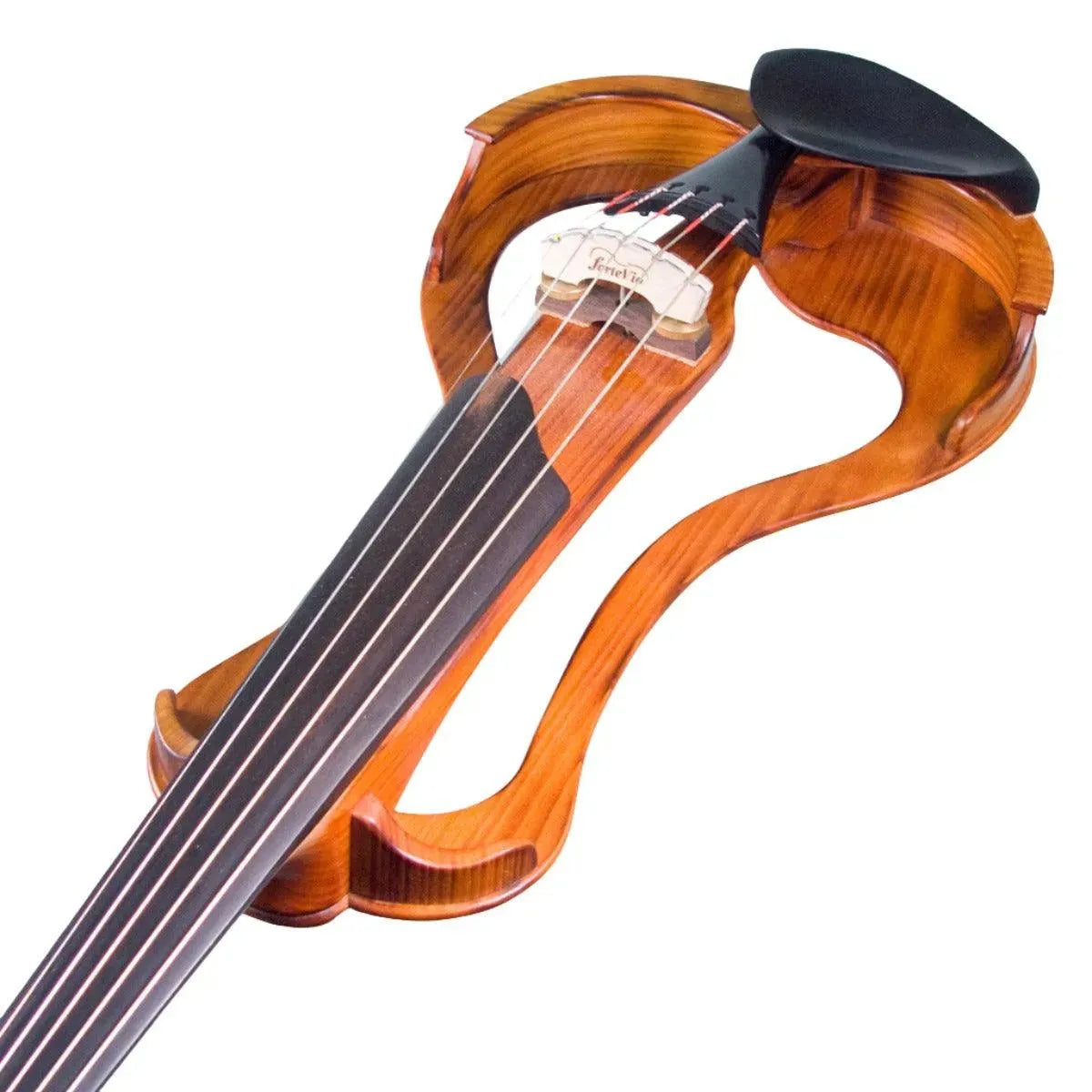 ForteVio Bone 5-String Electric Violin, Natural finish - Image 11