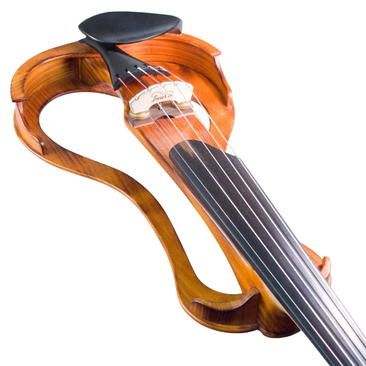 ForteVio Bone 5-String Electric Violin, Natural finish - Image 12