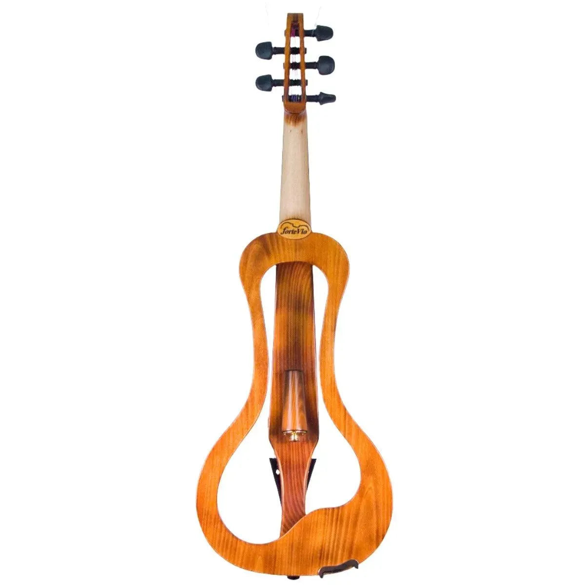 ForteVio Bone 5-String Electric Violin, Natural finish - Image 5