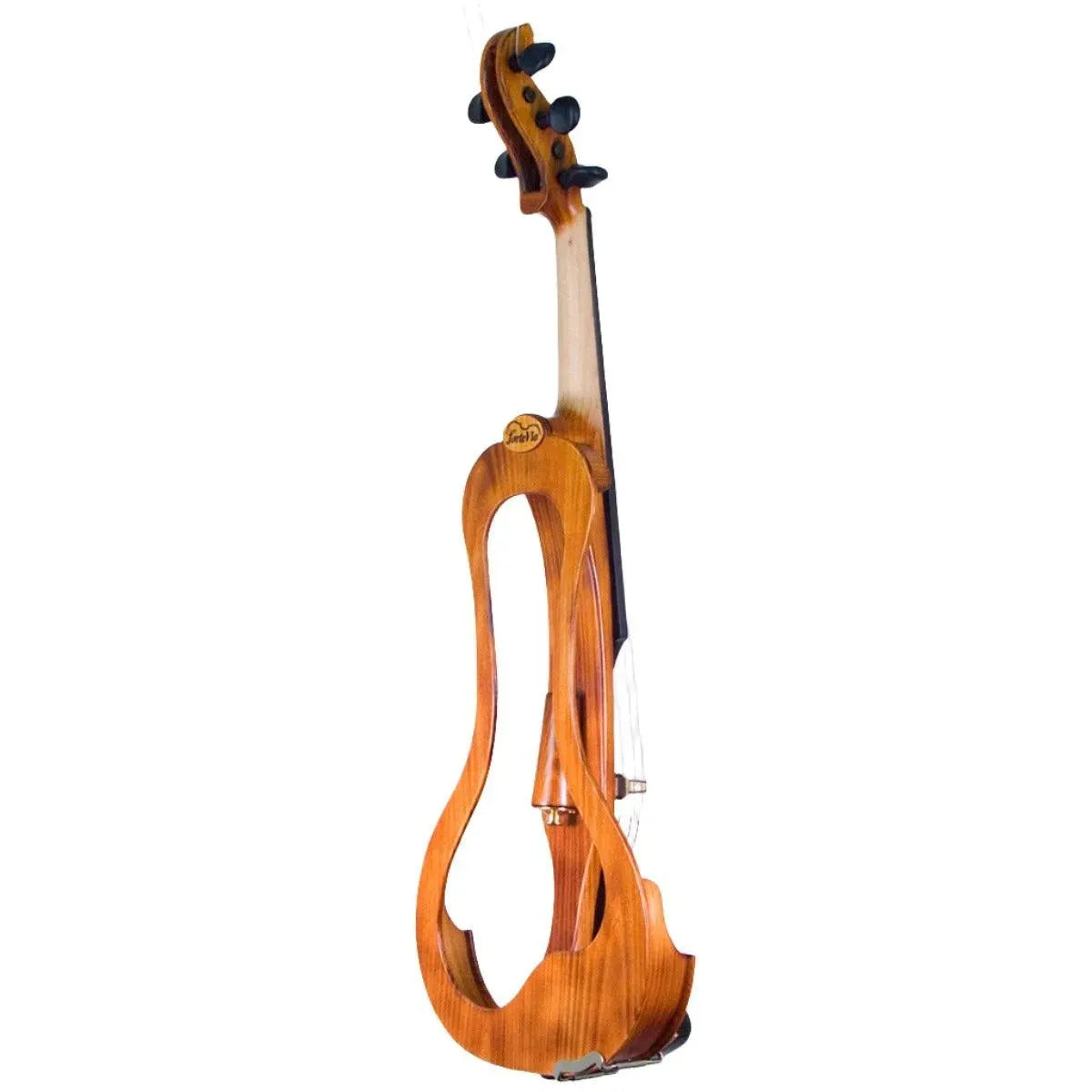 ForteVio Bone 5-String Electric Violin, Natural finish - Image 4