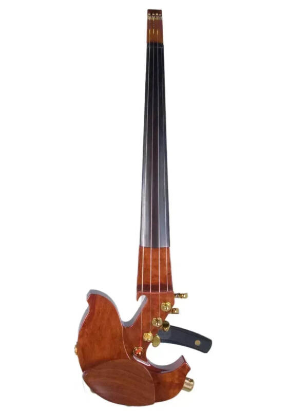 Jordan 4-String Electric Violin, Figured Rambutan