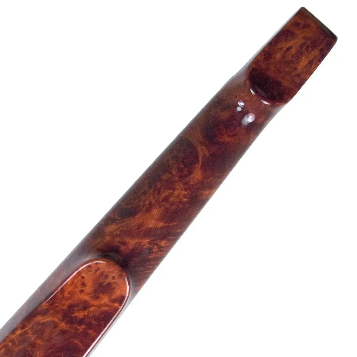 Jordan 5-String Electric Violin, Redwood Burl, Starfish Designs Bridge - Image 5