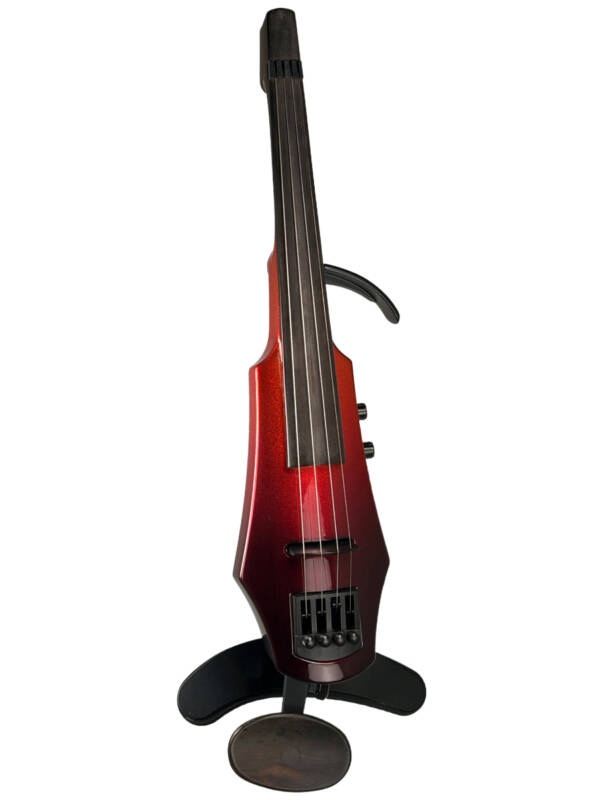 NS Design CSM4a Violin, custom Candy Apple-Black Cherry Fade