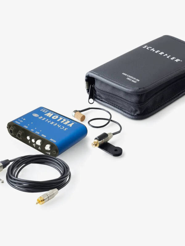 Schertler STAT-B-UNO Double Bass Pickup & Preamp Bundle