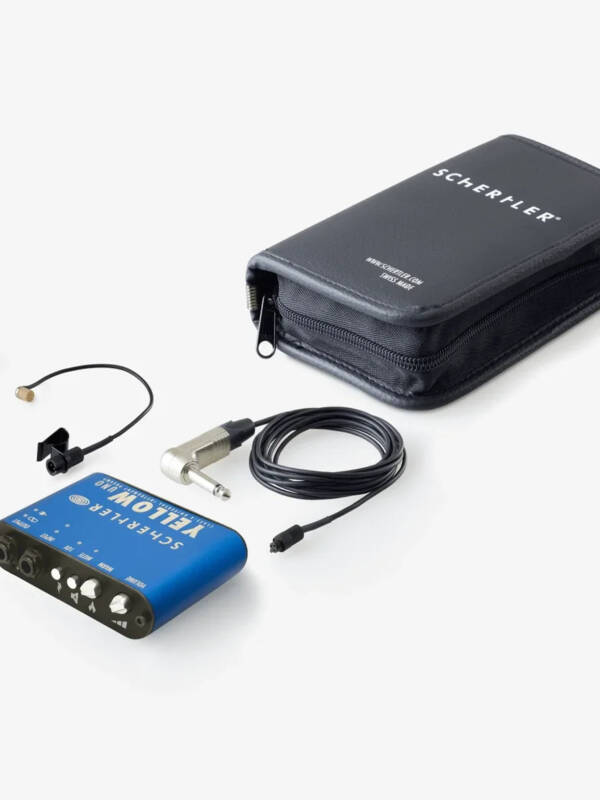 Schertler STAT-V-UNO Violin/Viola Pickup & Preamp Bundle