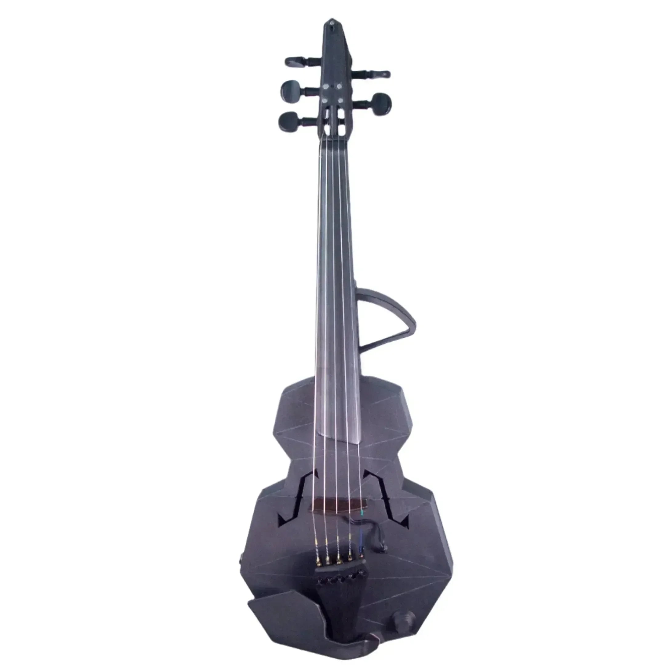OpenFab Strata 5-String Acoustic-Electric Violin with Starfish Designs pickup and Modular Scroll - Image 2