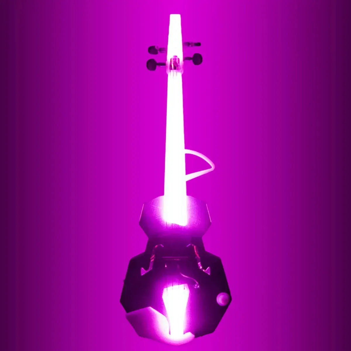 OpenFab Strata Glow 4-String Acoustic-Electric Violin with LR Baggs pickup & LEDs - Image 7