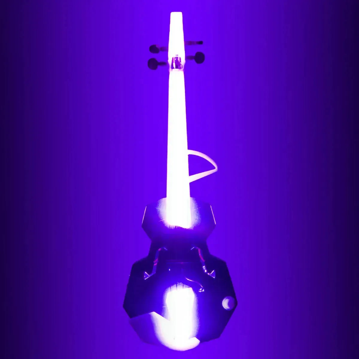 OpenFab Strata Glow 4-String Acoustic-Electric Violin with LR Baggs pickup & LEDs - Image 11