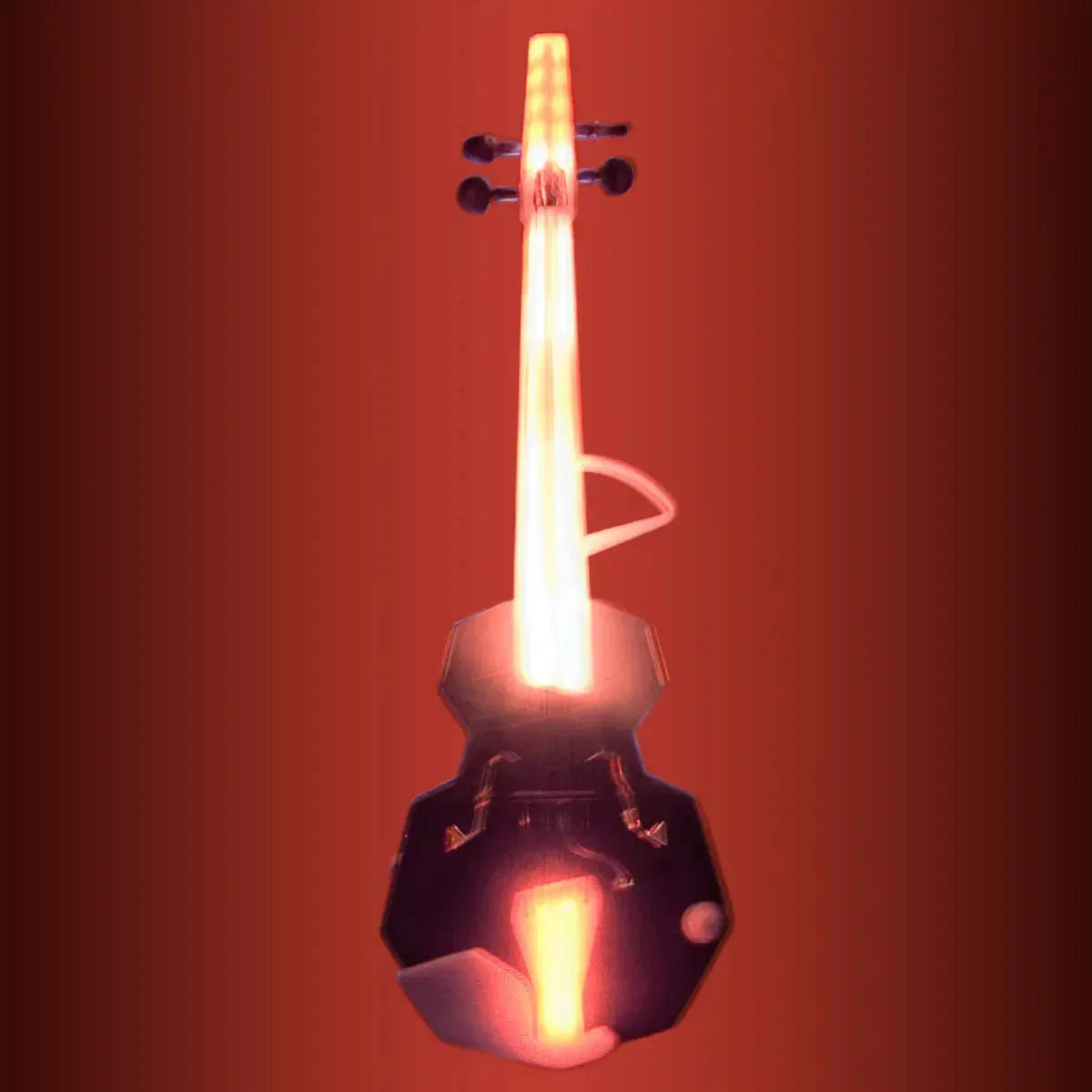 OpenFab Strata Glow 4-String Acoustic-Electric Violin with LR Baggs pickup & LEDs - Image 6