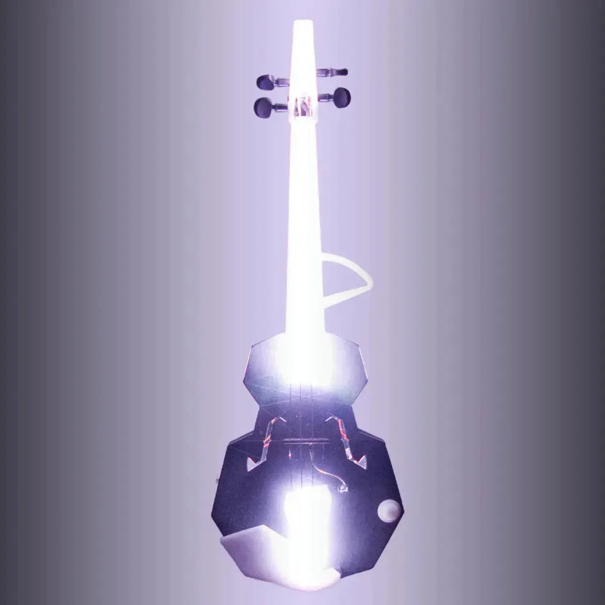 OpenFab Strata Glow 4-String Acoustic-Electric Violin with LR Baggs pickup & LEDs - Image 5