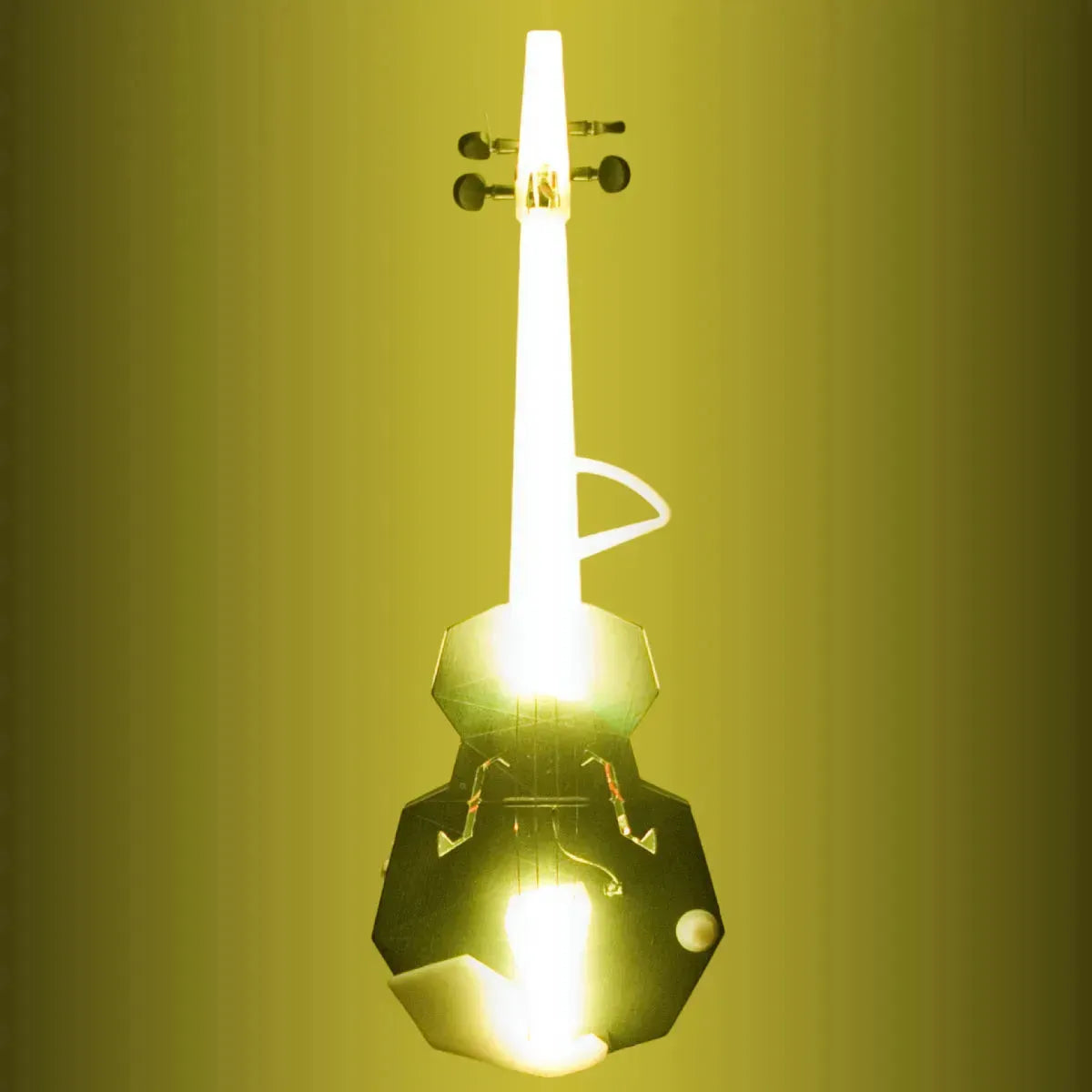 OpenFab Strata Glow 4-String Acoustic-Electric Violin with LR Baggs pickup & LEDs - Image 9