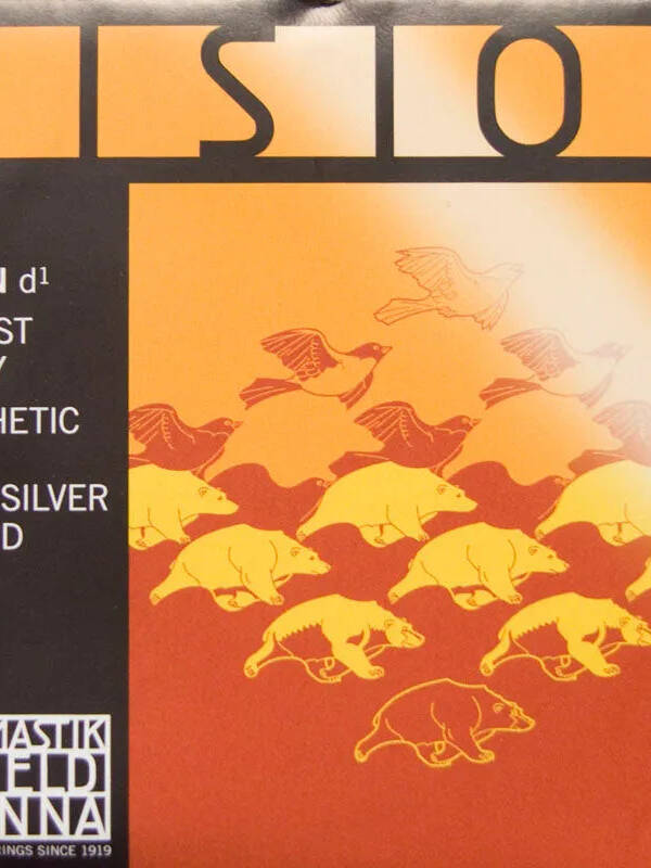 Thomastik Vision violin D string, medium tension aluminum