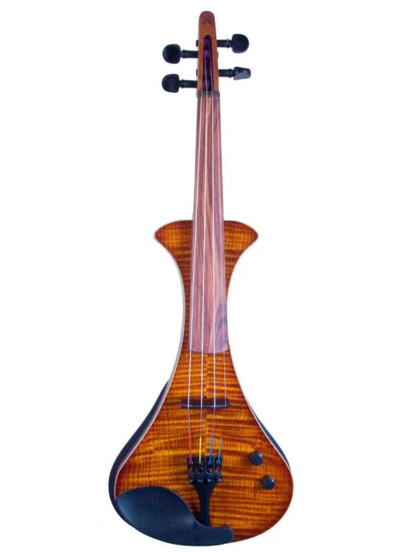 Aurora WS 4-string electric violin with transparent honey maple finish