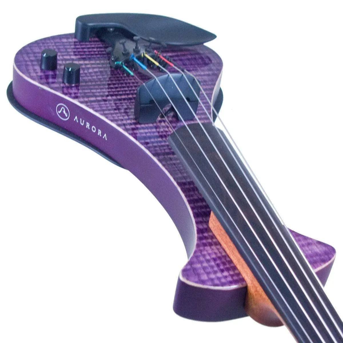 Aurora WS 5-string electric violin with Purple transparent finish - Image 17