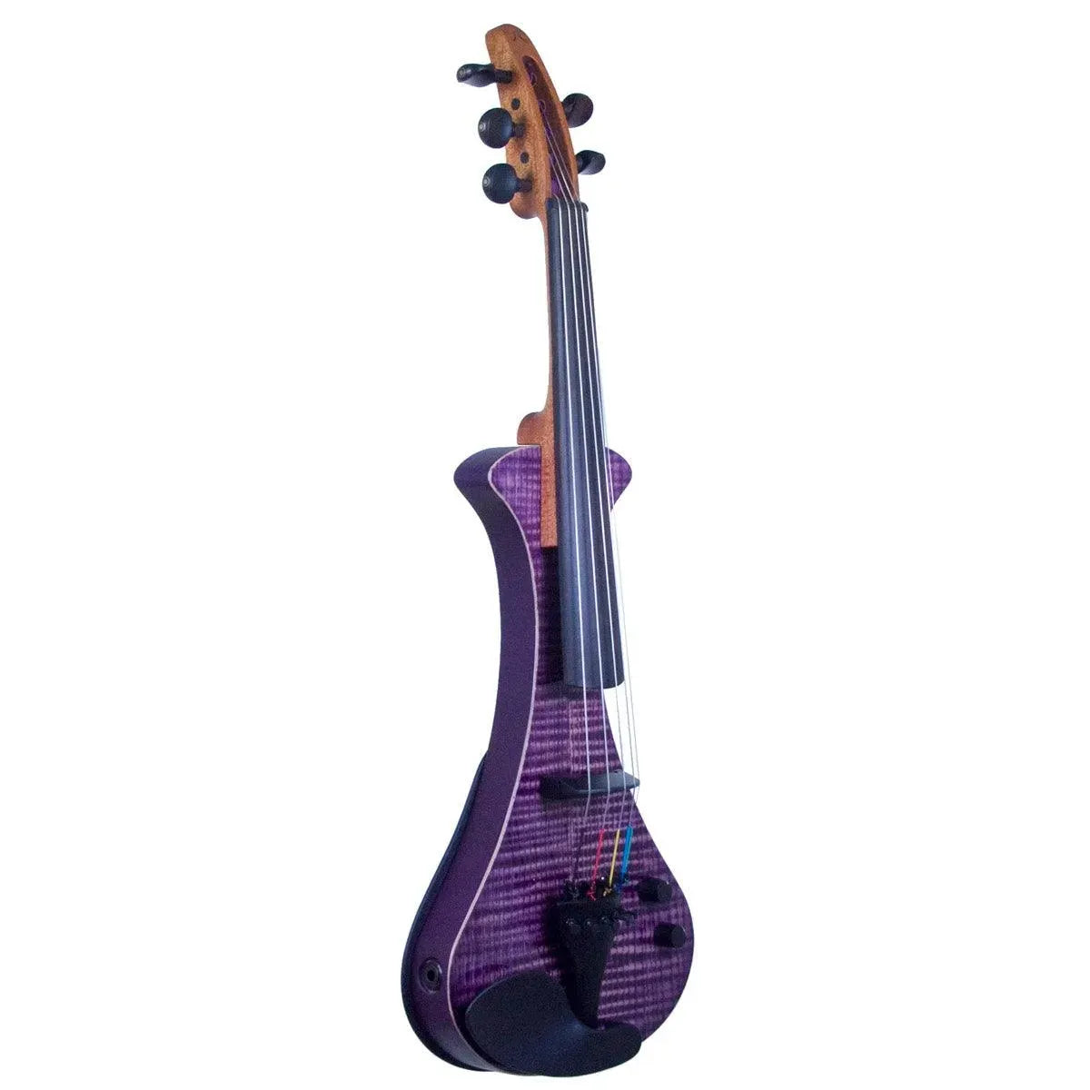 Aurora WS 5-string electric violin with Purple transparent finish - Image 2