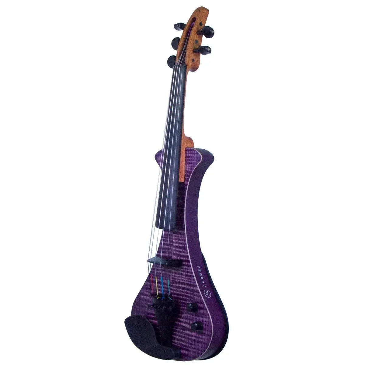 Aurora WS 5-string electric violin with Purple transparent finish - Image 8