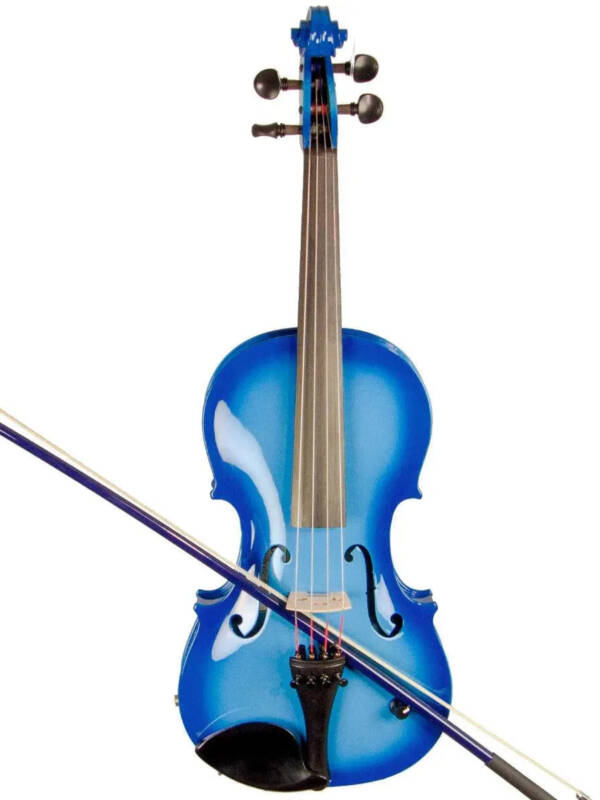 Barcus Berry Vibrato AE violin, Barcus-Berry Blue