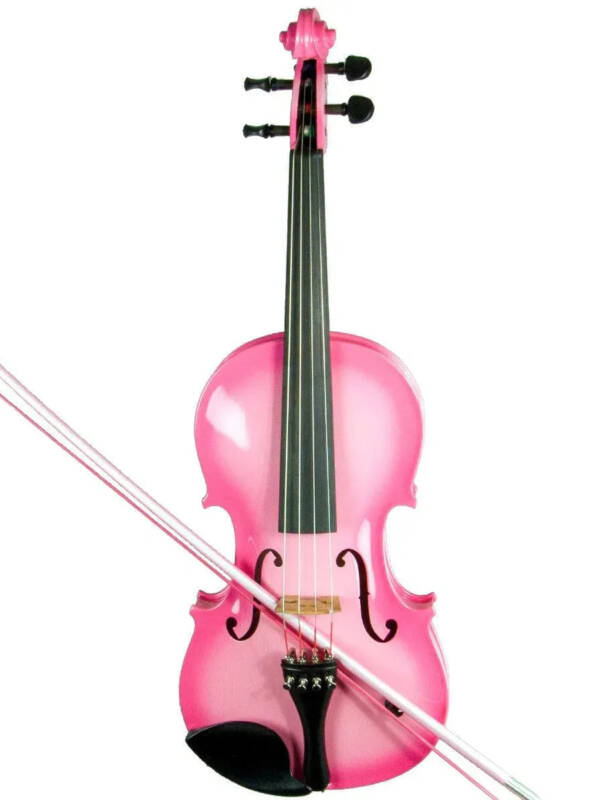 Barcus Berry Vibrato AE violin, Passion Pink
