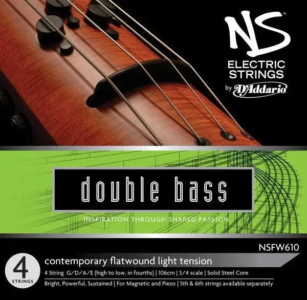 D'Addario NS Electric Bass Flatwound