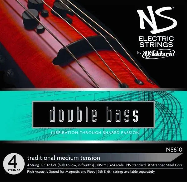 D'Addario NS Electric Bass Trad Low B