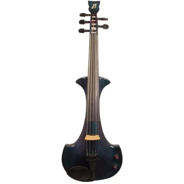 Bridge Lyra electric violin, Iridescent Purple/Green