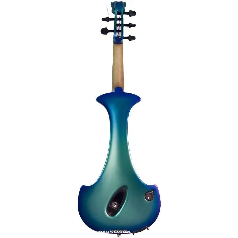 Bridge Lyra Dragon custom hi-spec electric violin, Barrier Reef finish - Image 5