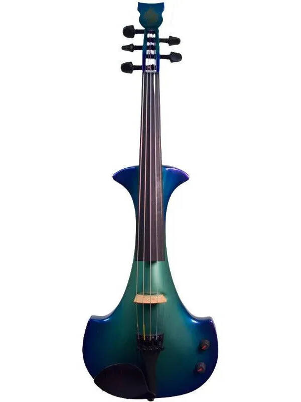 Bridge Lyra Dragon custom hi-spec electric violin, Barrier Reef finish