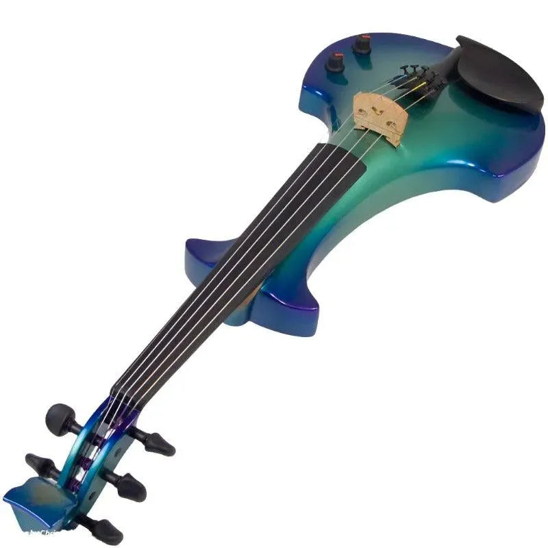 Bridge Lyra Dragon custom hi-spec electric violin, Barrier Reef finish - Image 10