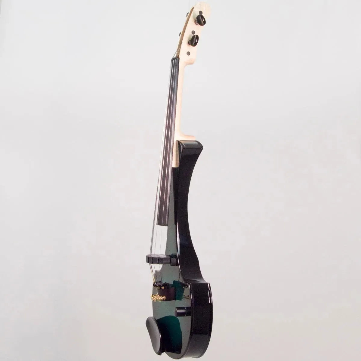 Cantini Earphonic 5-String Electric Violin with MIDI, Green/Black Burst - Image 8