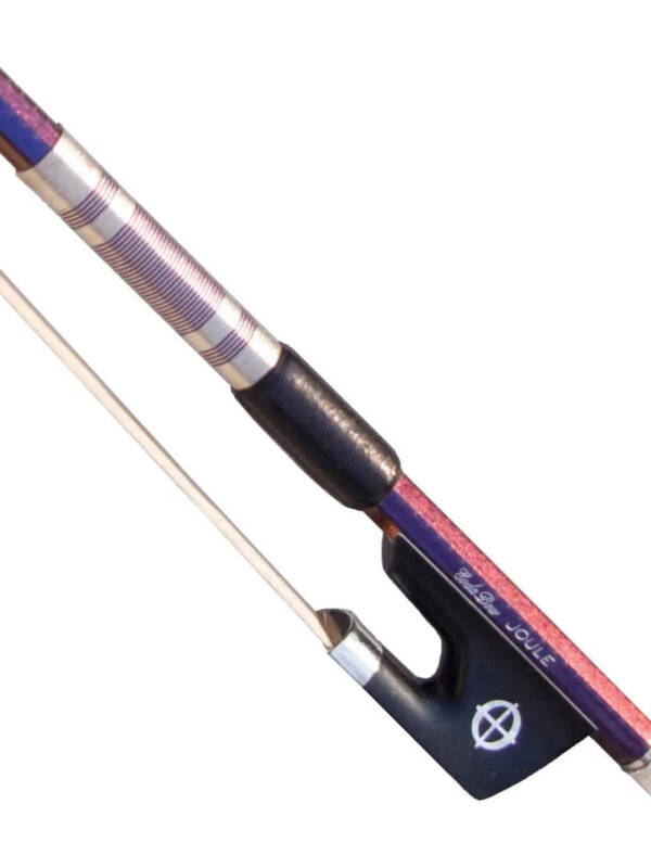 CodaBow Chroma Joule violin bow, Ruby Amethyst Prismatic