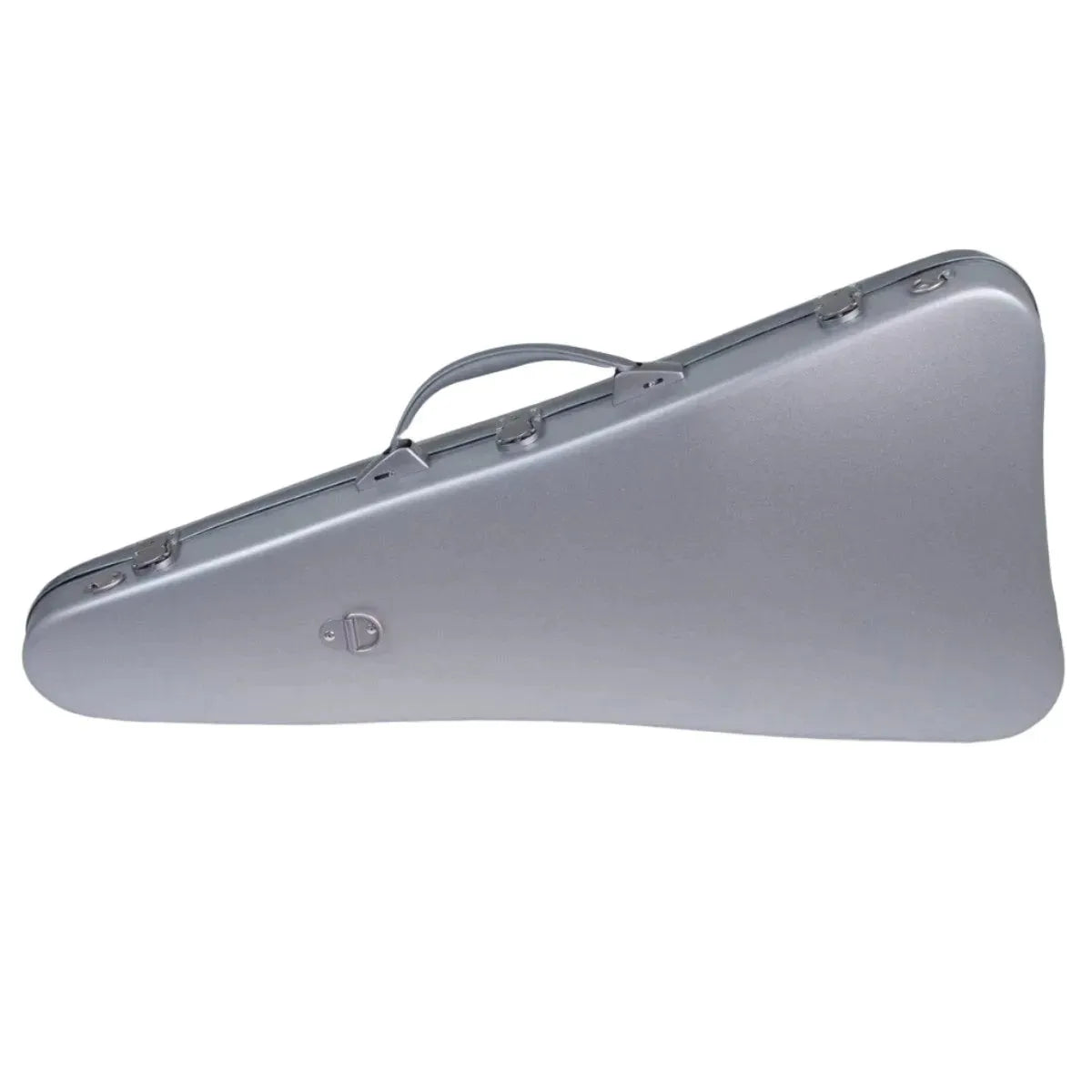 Wood Violins custom Bam Viper hard case, silver - Image 3