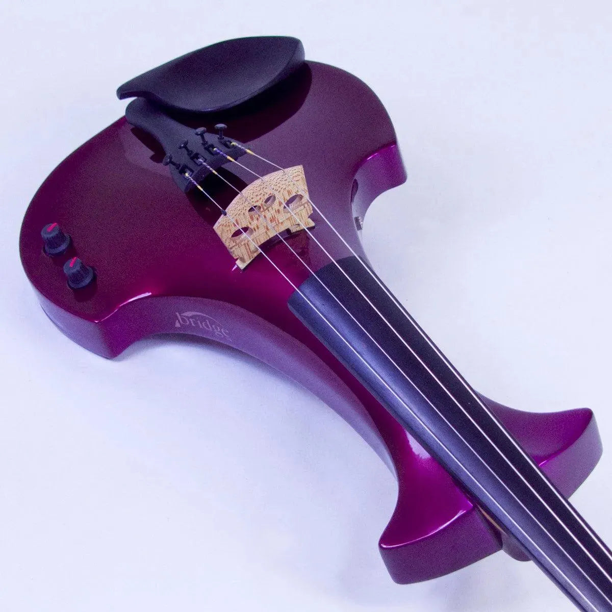 Bridge Cygnus Dragon 16" electric viola, Victoria Plum - Image 23