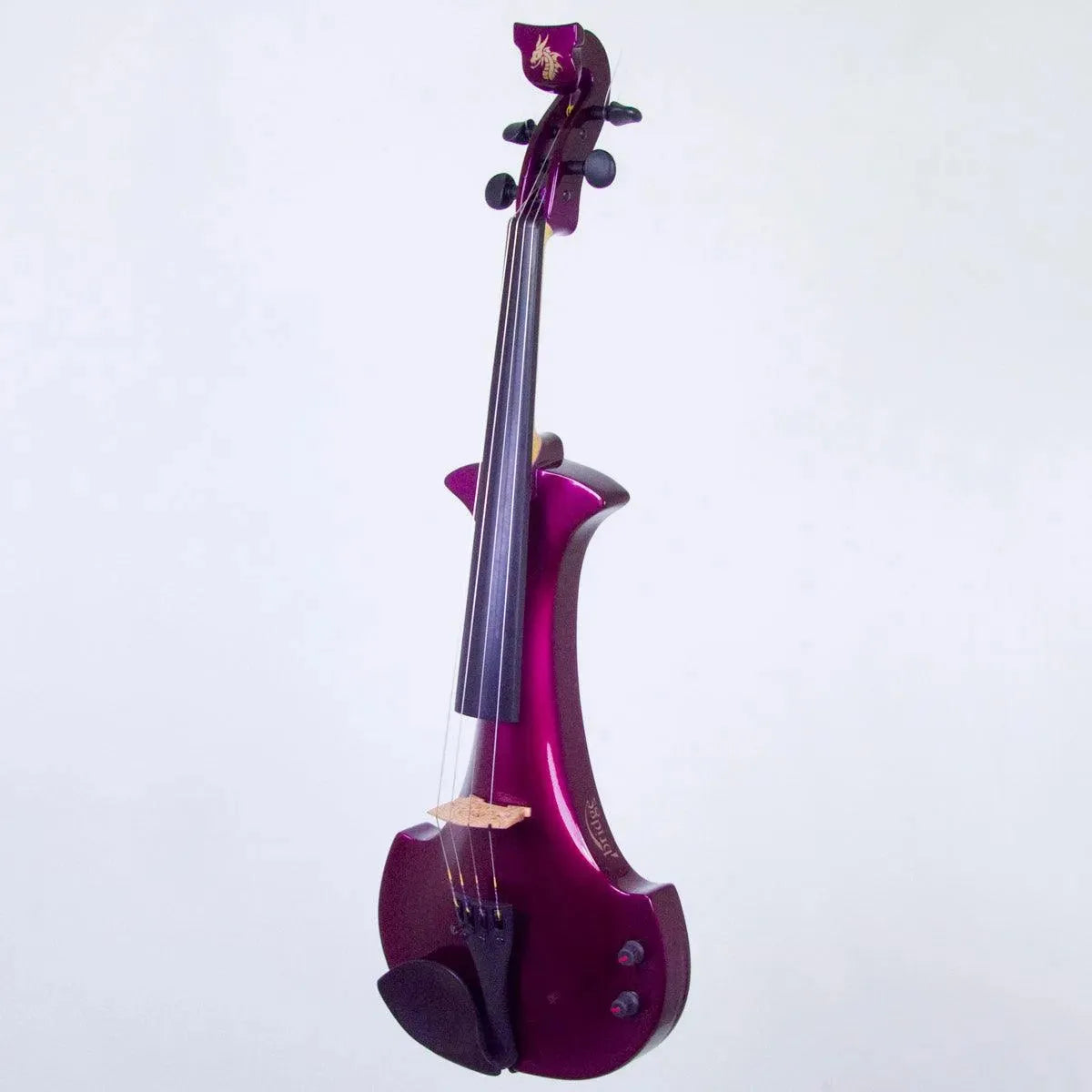 Bridge Cygnus Dragon 16" electric viola, Victoria Plum - Image 9