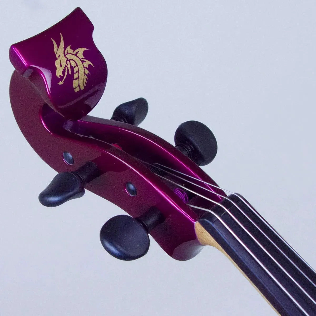 Bridge Cygnus Dragon 16" electric viola, Victoria Plum - Image 27