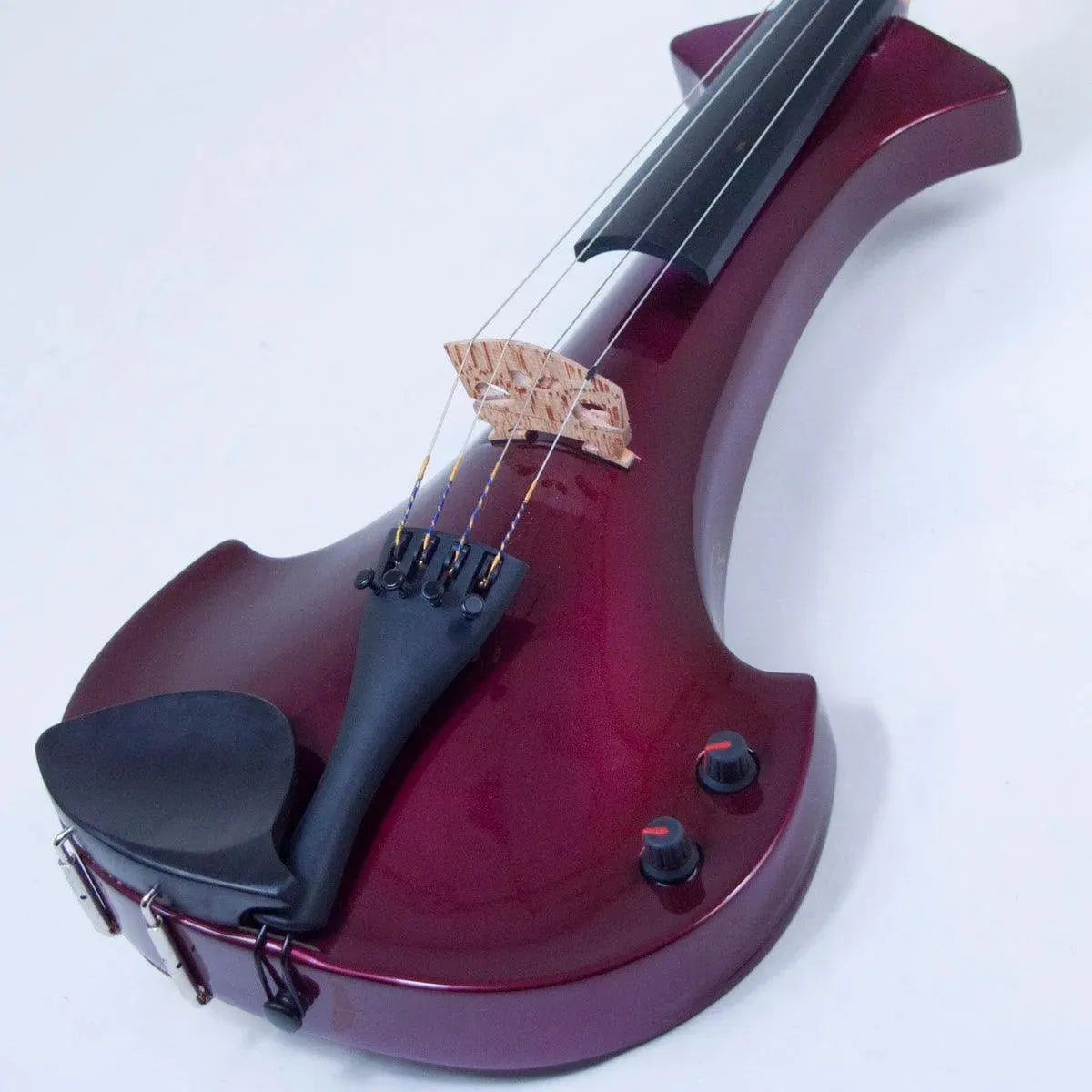 Bridge Cygnus Dragon 16" electric viola, Victoria Plum - Image 26