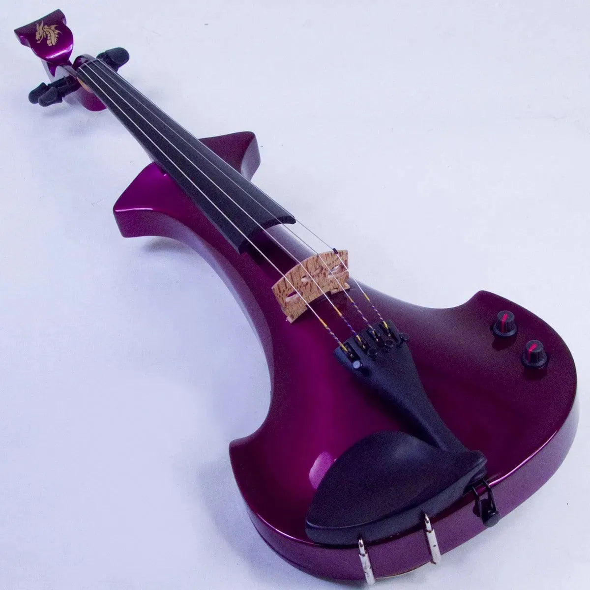 Bridge Cygnus Dragon 16" electric viola, Victoria Plum - Image 20