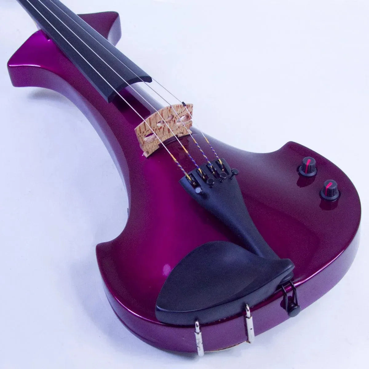 Bridge Cygnus Dragon 16" electric viola, Victoria Plum - Image 25