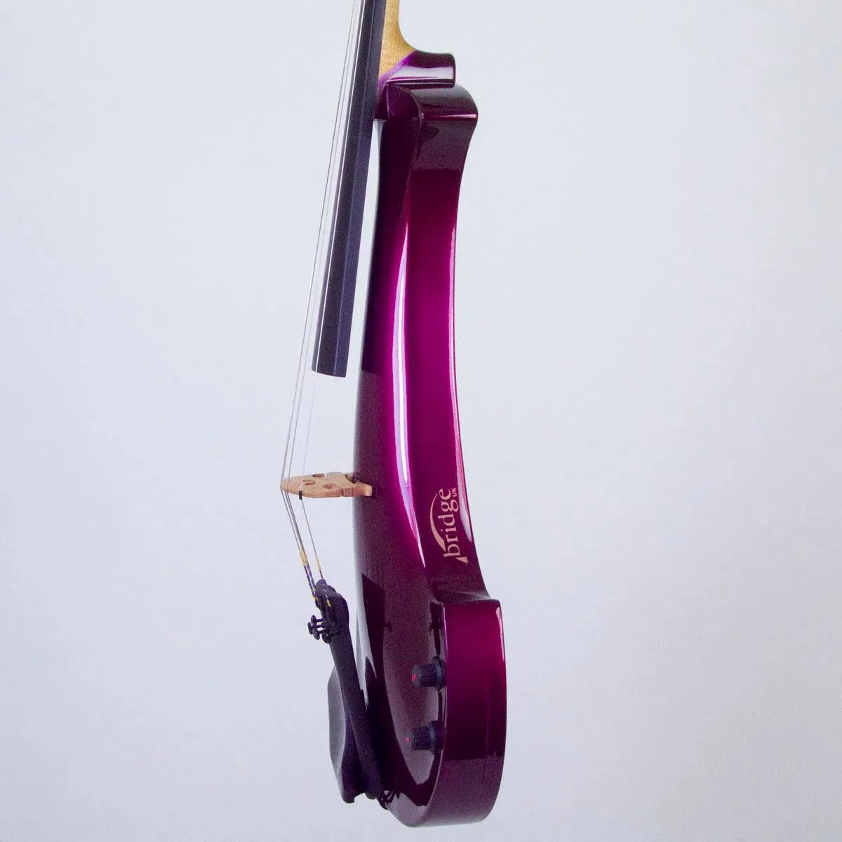 Bridge Cygnus Dragon 16" electric viola, Victoria Plum - Image 16