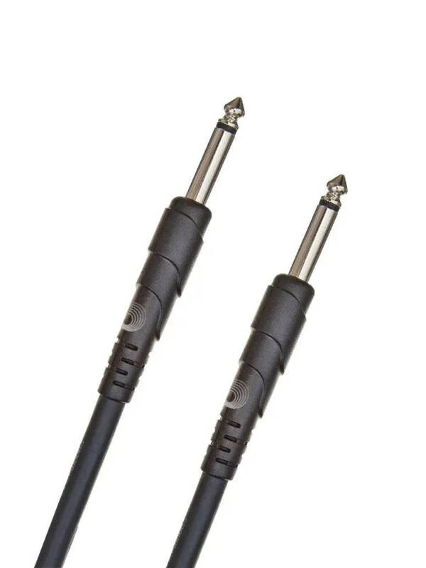 D'Addario Classic Series Instrument Cable, Straight to Straight, 10 feet