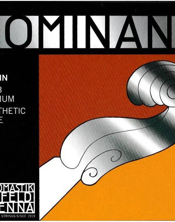 Thomastik Dominant 135B violin string set, Medium tension with ball end