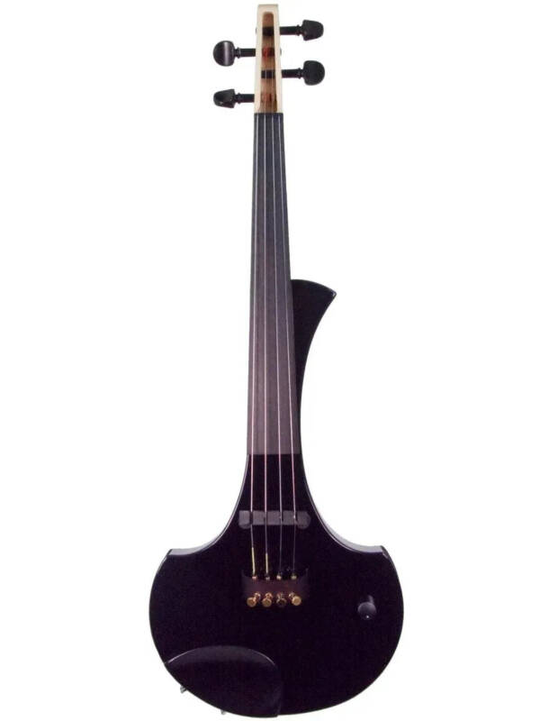 Cantini Earphonic Electric Violin with MIDI, Gloss Black