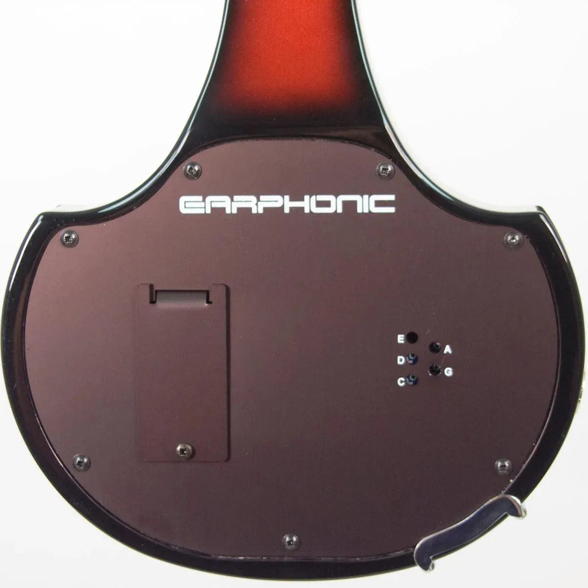 Cantini Earphonic Electric Violin with MIDI, Red/Black Sunburst - Image 17