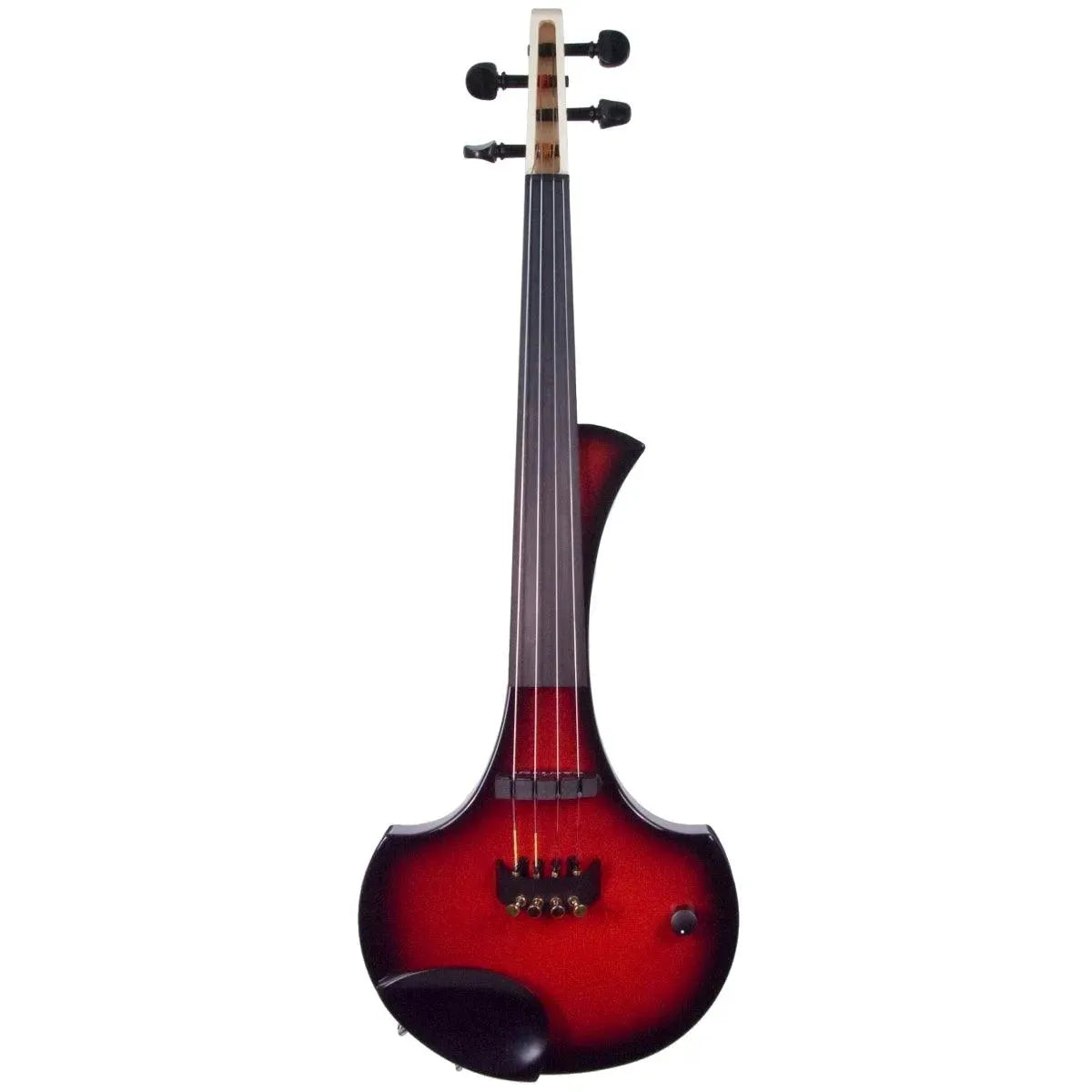 Cantini Earphonic Electric Violin with MIDI, Red/Black Sunburst