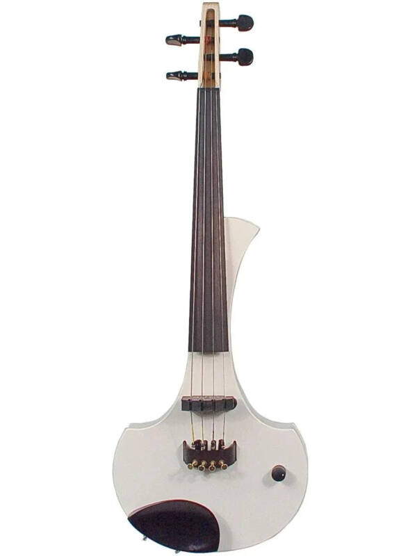Cantini Earphonic Electric Violin with MIDI, Satin White